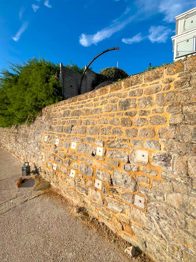 Stone wall